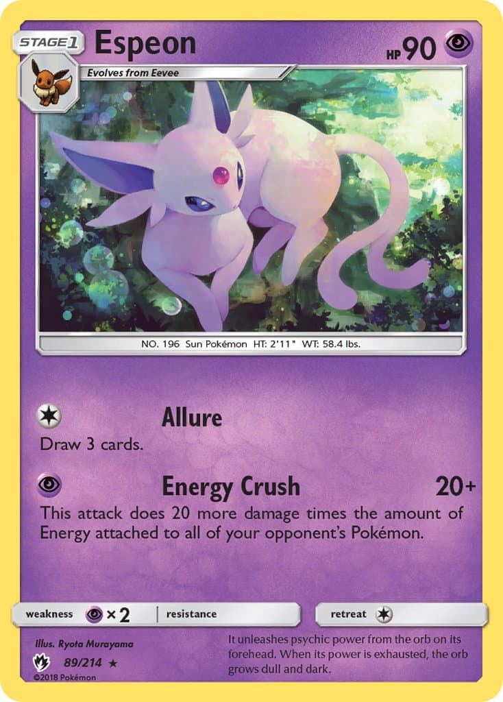 Espeon — Lost Thunder