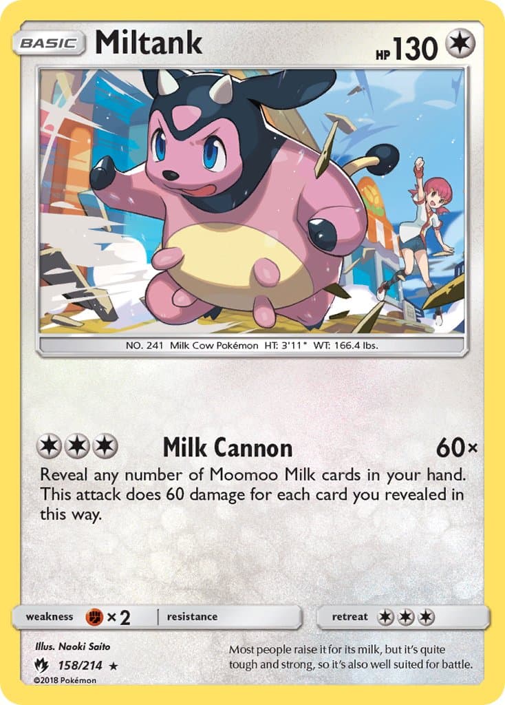 Miltank — Lost Thunder
