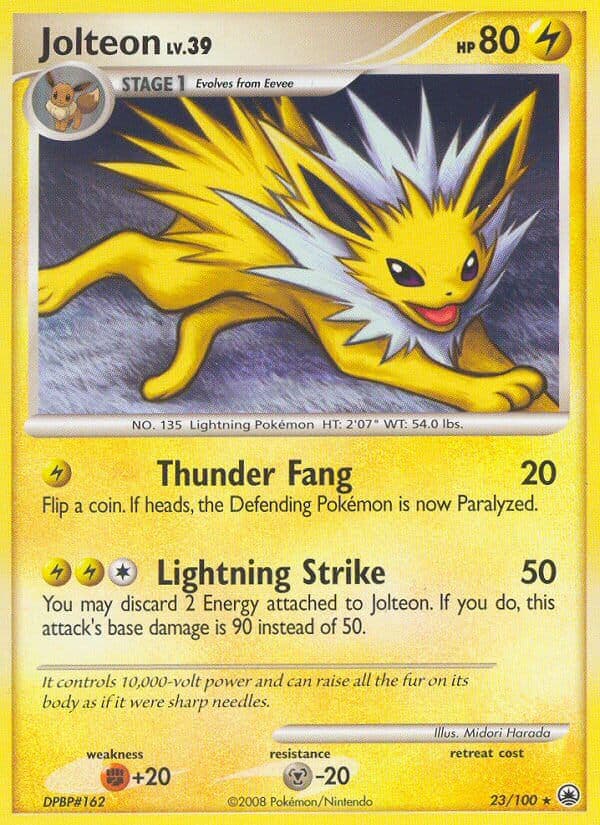 Jolteon — Majestic Dawn Pokémon card