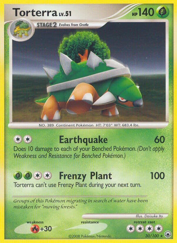 Torterra — Majestic Dawn Pokémon card