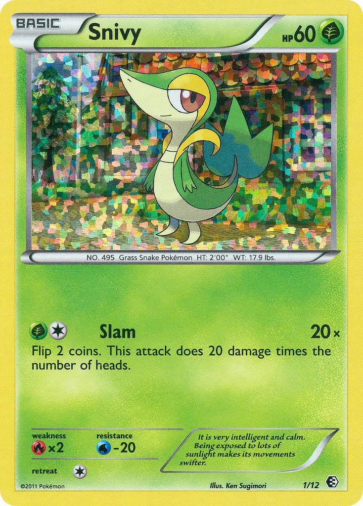 Snivy — Mcdonalds Collection 2011