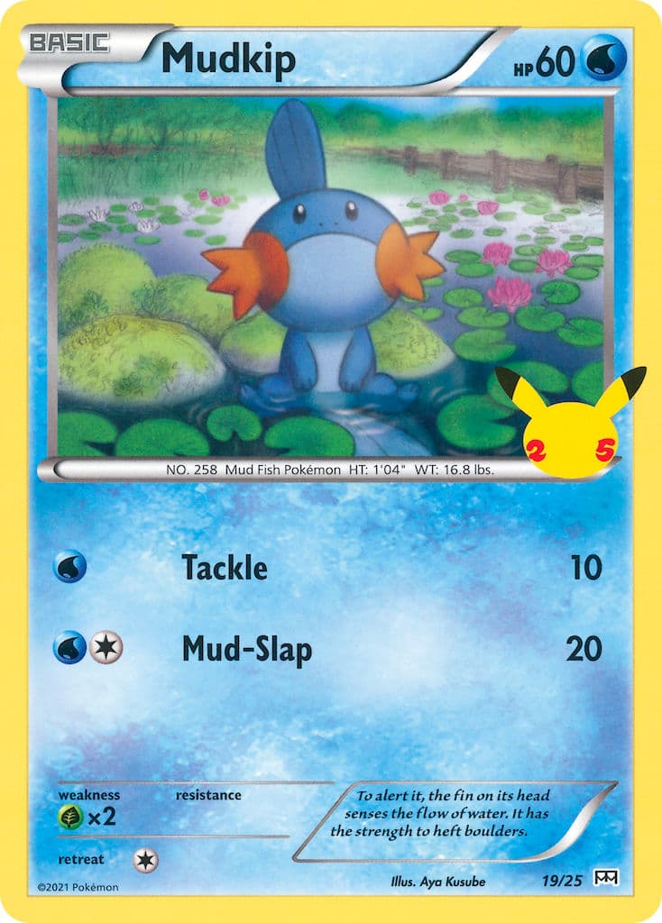 Mudkip — Mcdonalds Collection 2021 Pokémon card