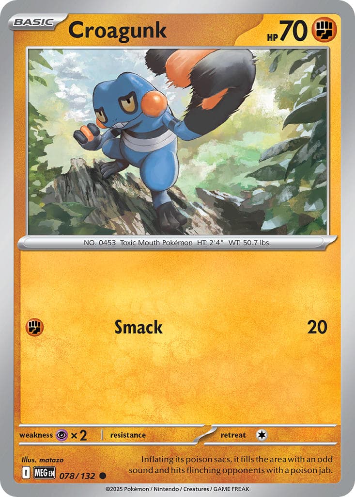 Card 078 — Mega Evolution Pokémon card