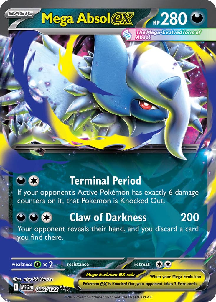 Card 086 — Mega Evolution Pokémon card
