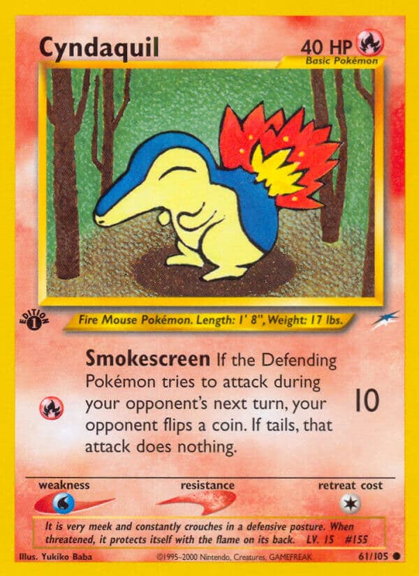 Cyndaquil — Neo Destiny