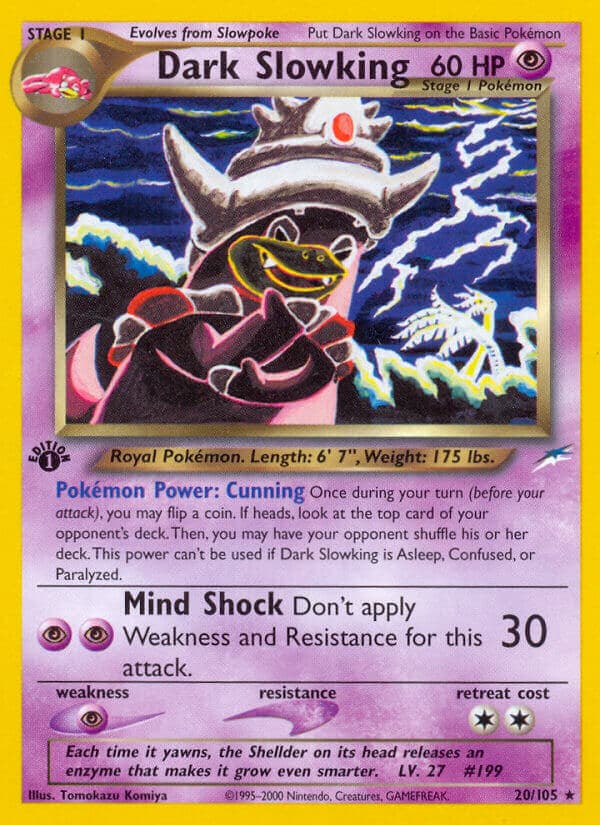 Dark Slowking — Neo Destiny