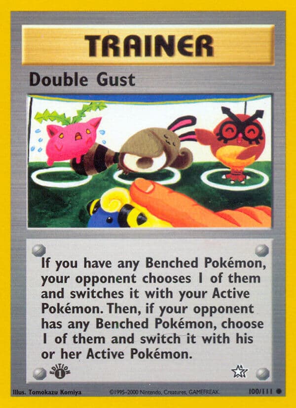 Double Gust — Neo Genesis Pokémon card