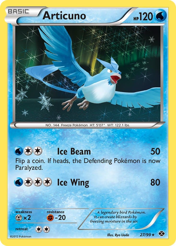 Articuno — Next Destinies Pokémon card