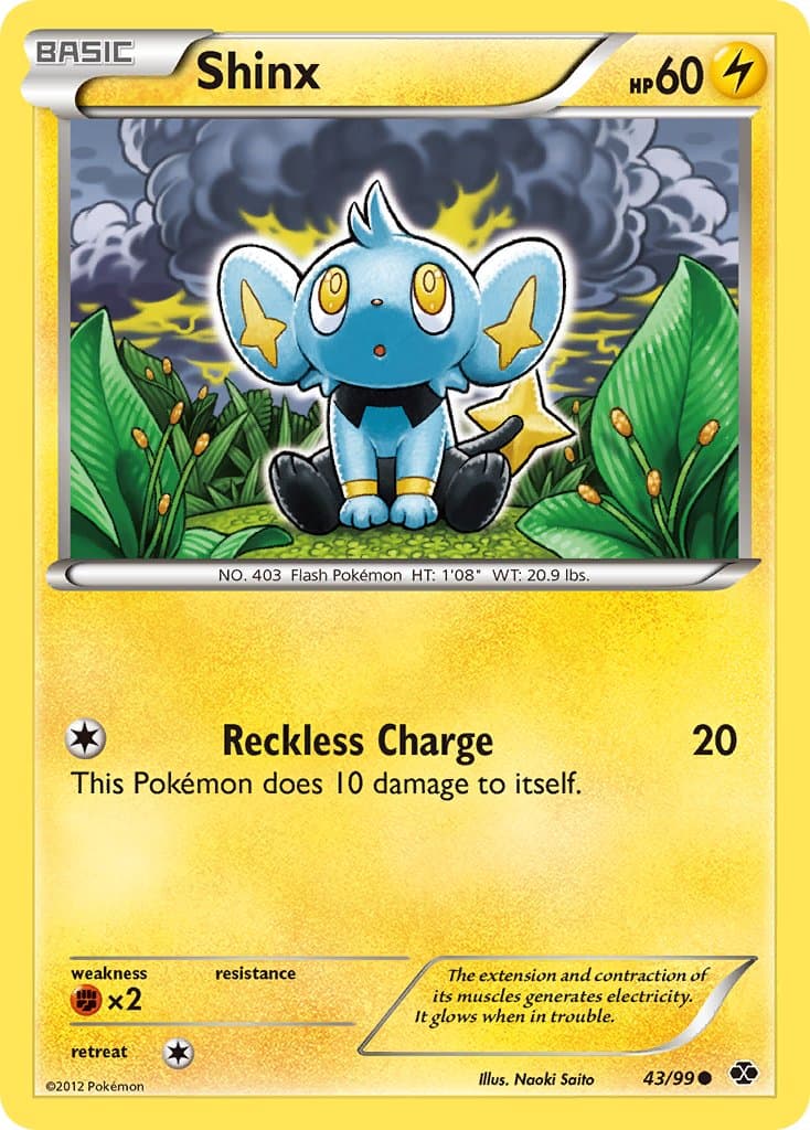 Shinx — Next Destinies Pokémon card