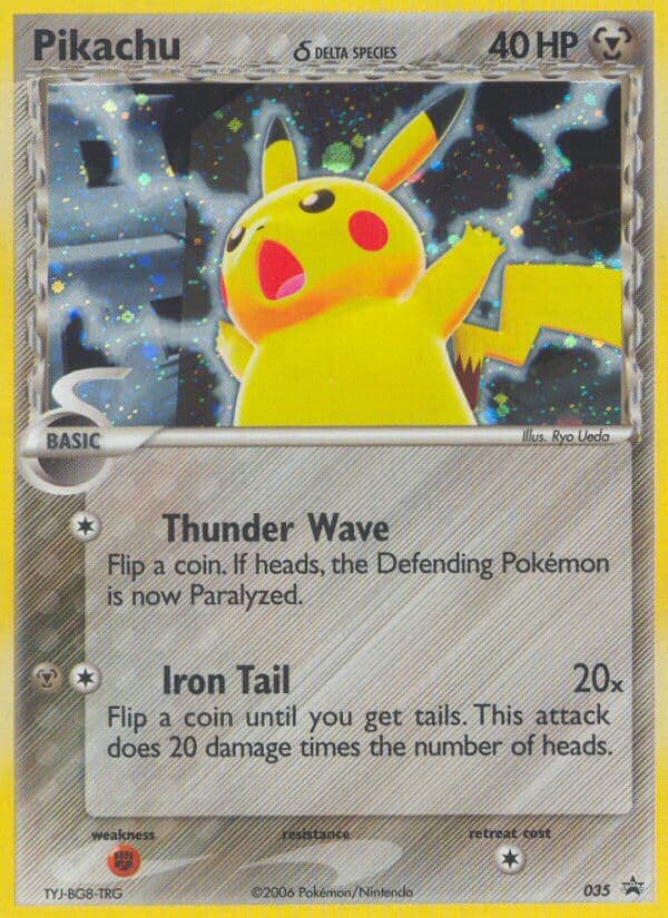 Pikachu Delta — Nintendo Black Star Promos