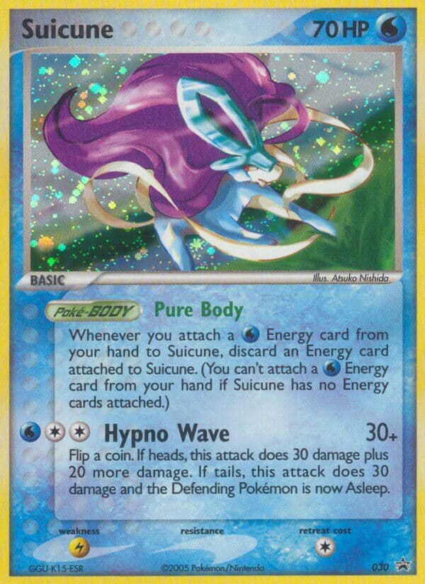 Suicune — Nintendo Black Star Promos