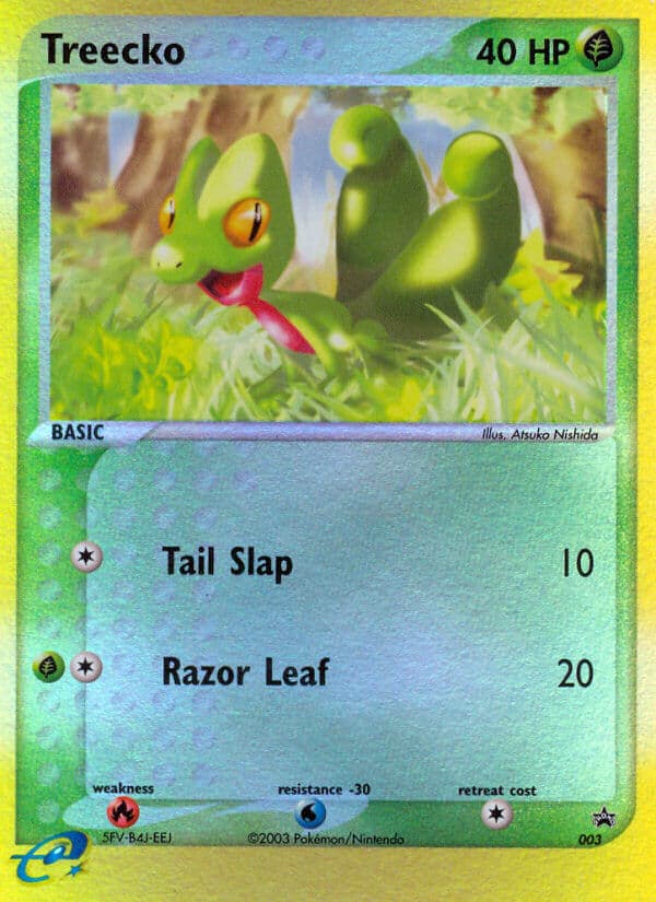 Treecko — Nintendo Black Star Promos
