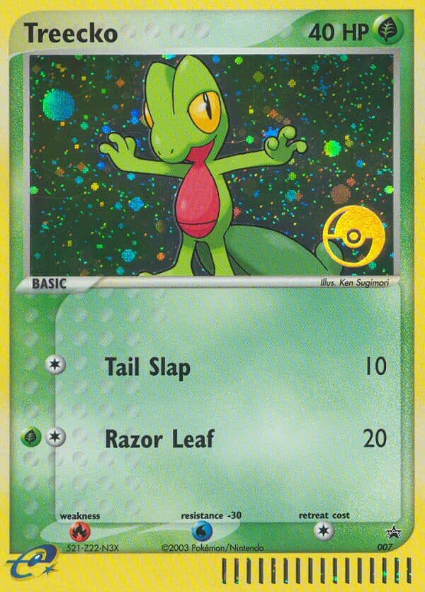 Treecko — Nintendo Black Star Promos