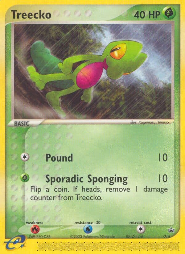 Treecko — Nintendo Black Star Promos