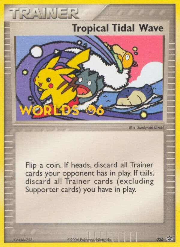 Tropical Tidal Wave — Nintendo Black Star Promos
