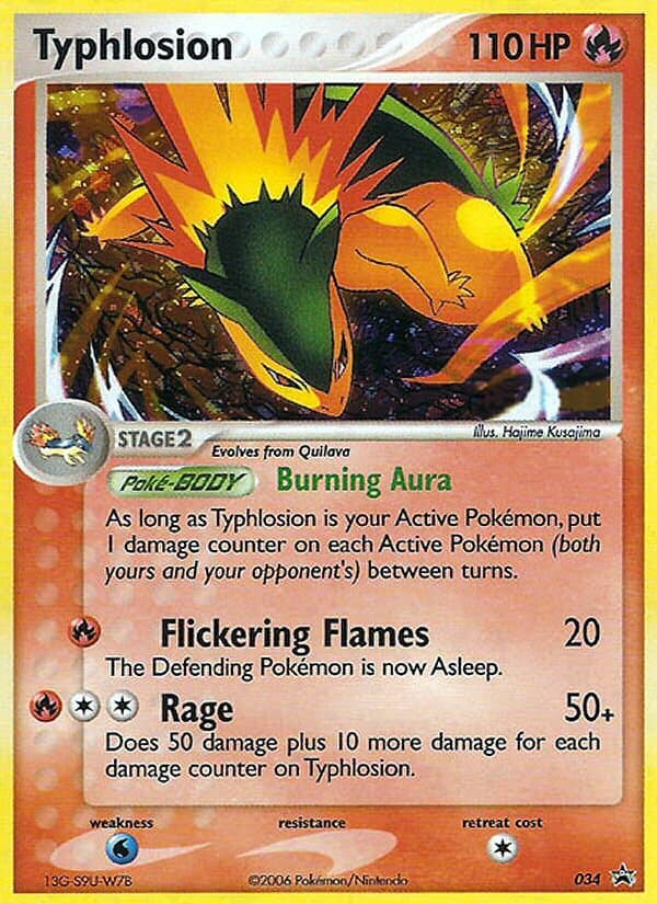 Typhlosion — Nintendo Black Star Promos