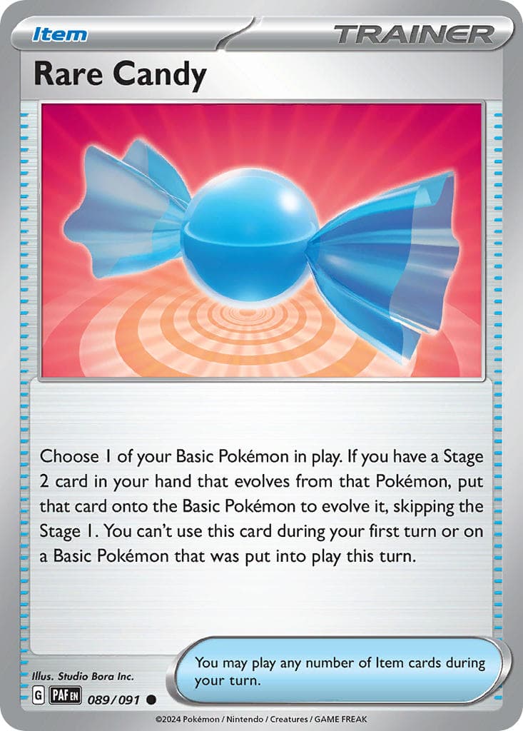 Rare Candy — Paldean Fates Pokémon card