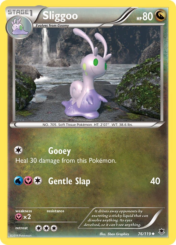 Sliggoo — Phantom Forces Pokémon card