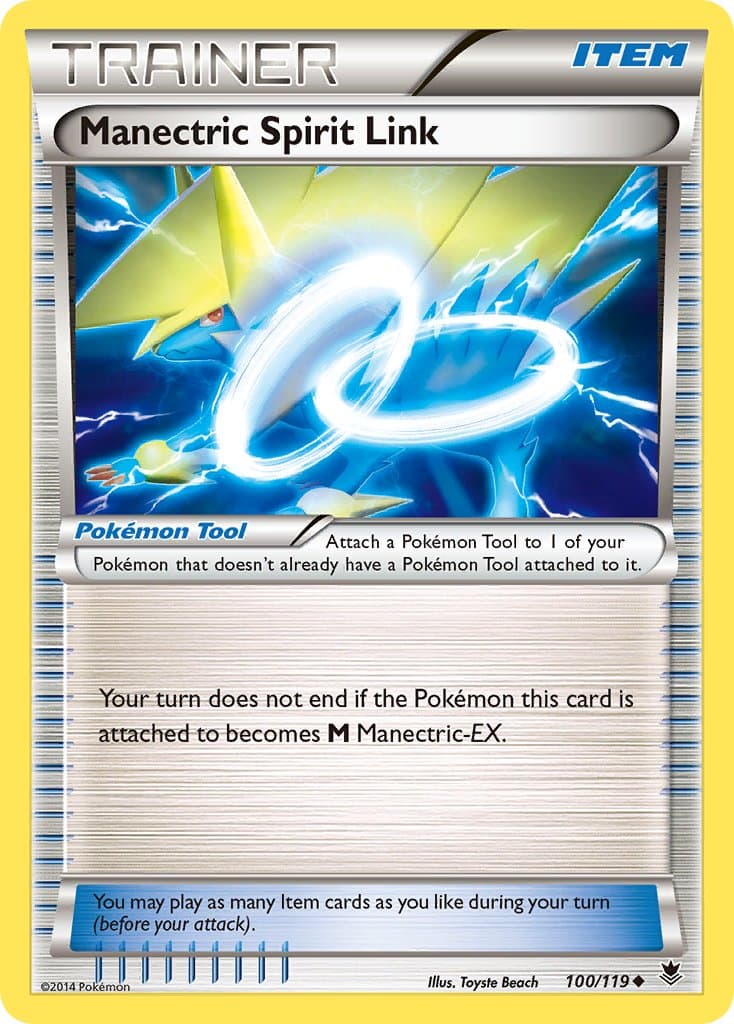 Manectric Spirit Link — Phantom Forces Pokémon card