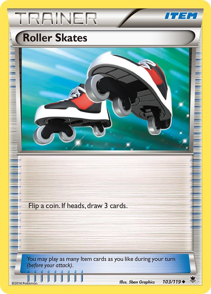 Roller Skates — Phantom Forces Pokémon card