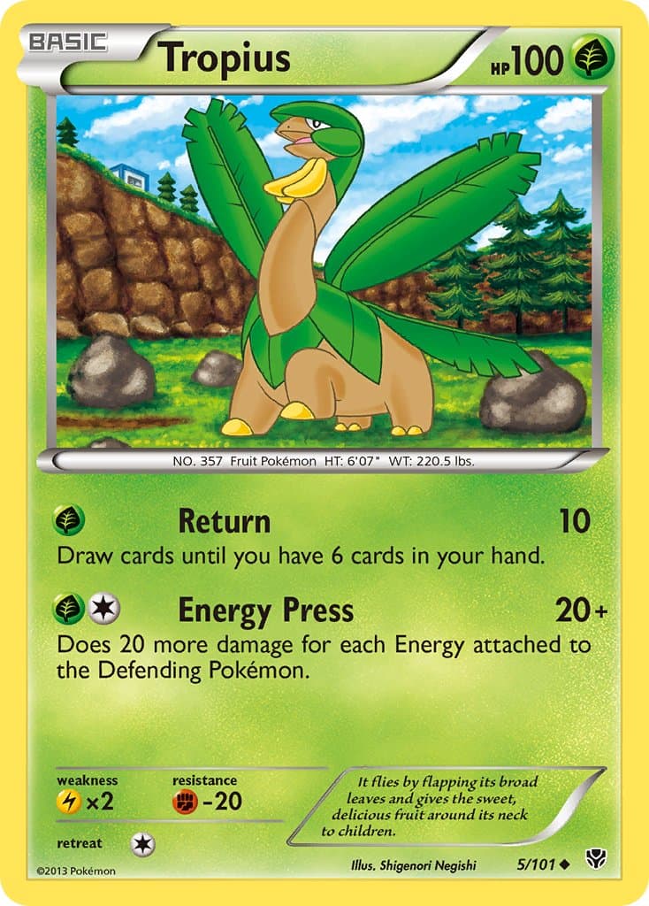 Tropius — Plasma Blast