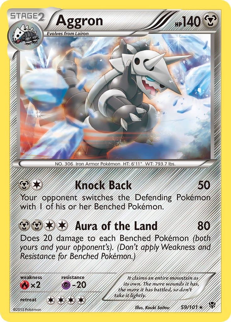 Aggron — Plasma Blast