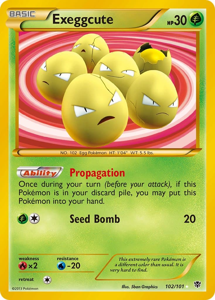 Exeggcute — Plasma Blast