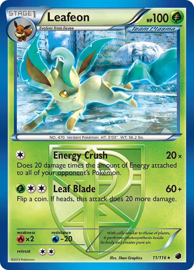 Leafeon — Plasma Freeze