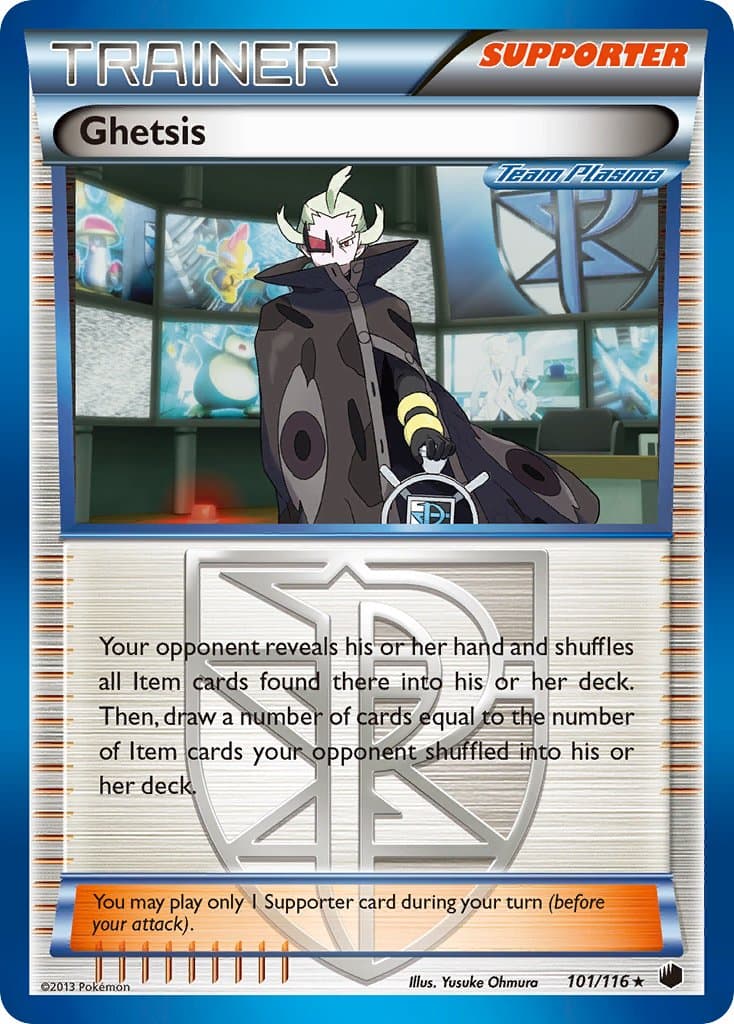 Ghetsis — Plasma Freeze Pokémon card
