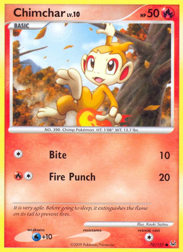 Chimchar — Platinum