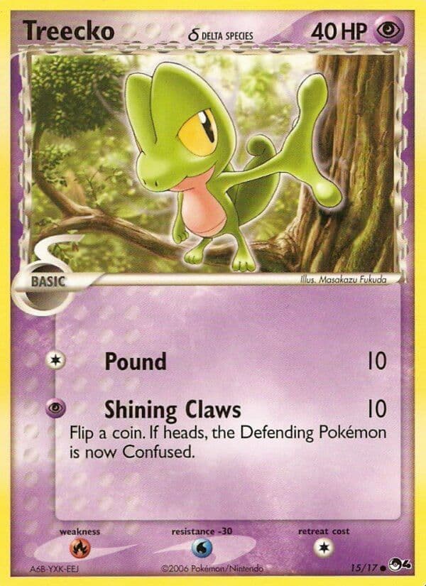 Treecko Delta — Pop Series 4 Pokémon card