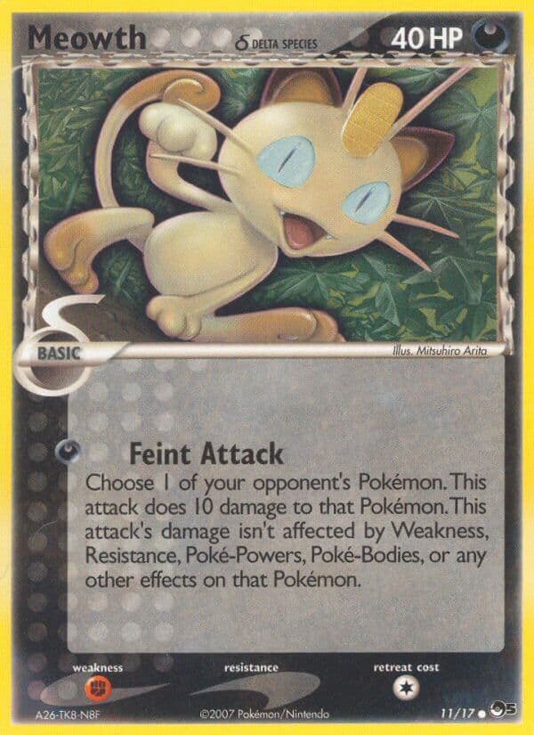Meowth Delta — Pop Series 5