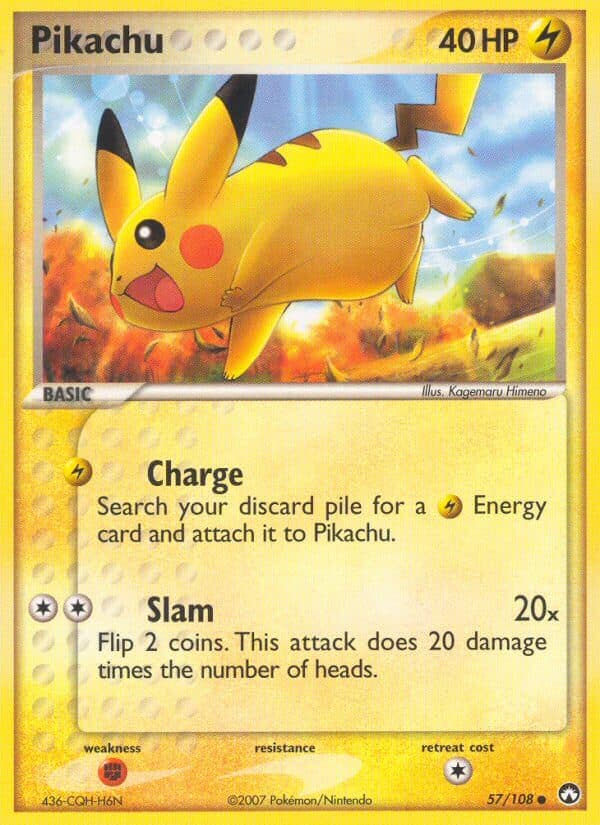 Pikachu — Power Keepers Pokémon card