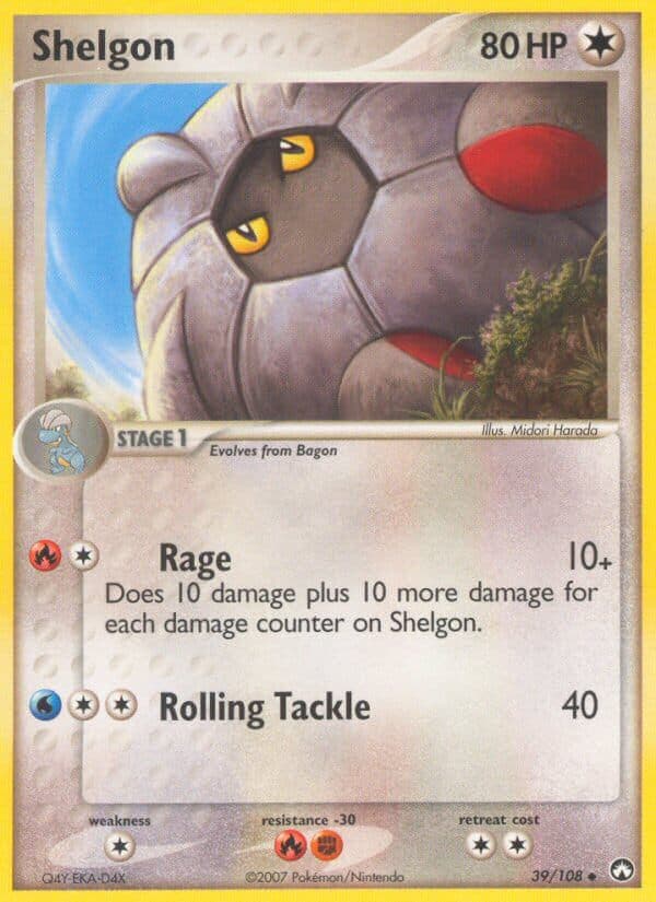 Shelgon — Power Keepers Pokémon card
