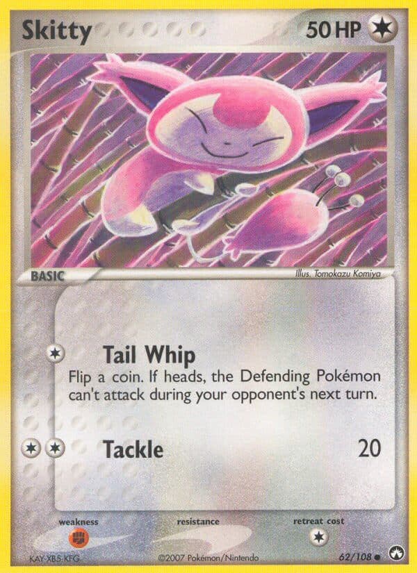 Skitty — Power Keepers Pokémon card