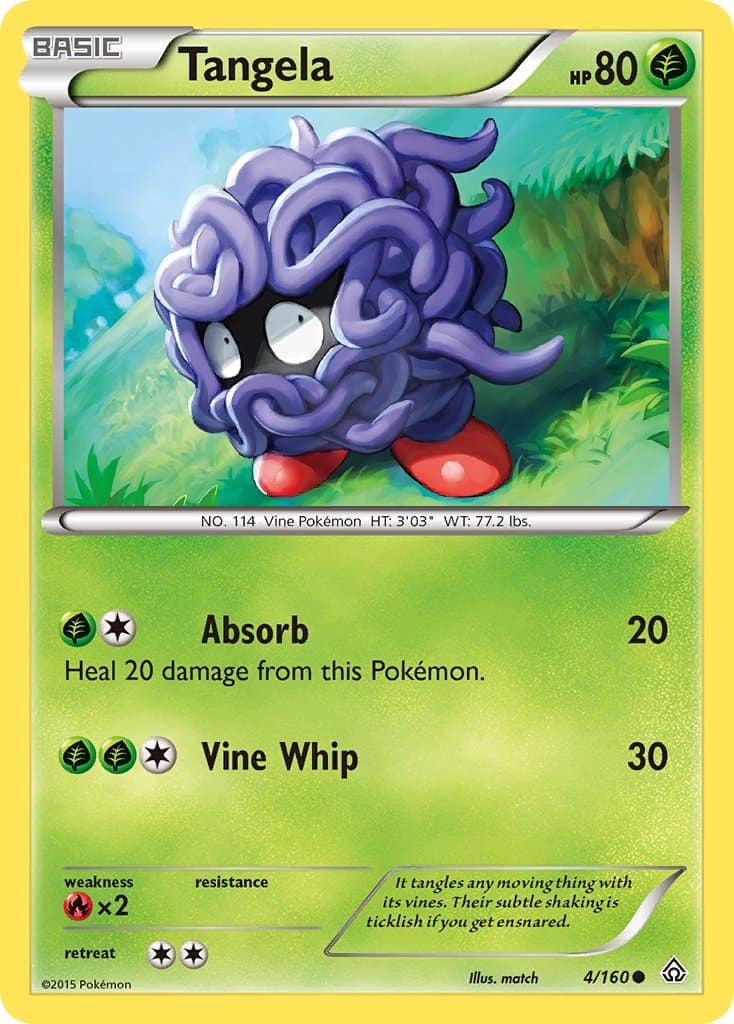 Tangela — Primal Clash Pokémon card