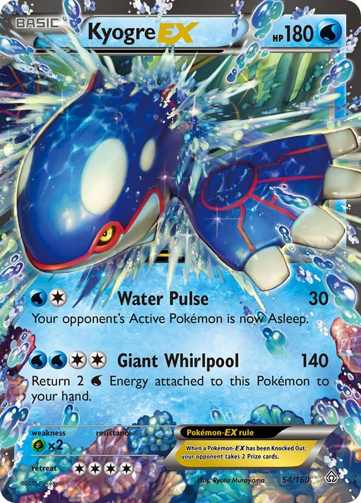 Kyogre Ex — Primal Clash