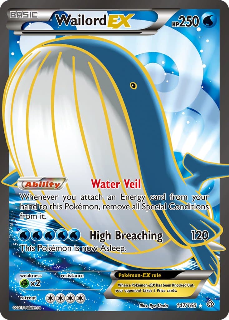 Wailord Ex — Primal Clash