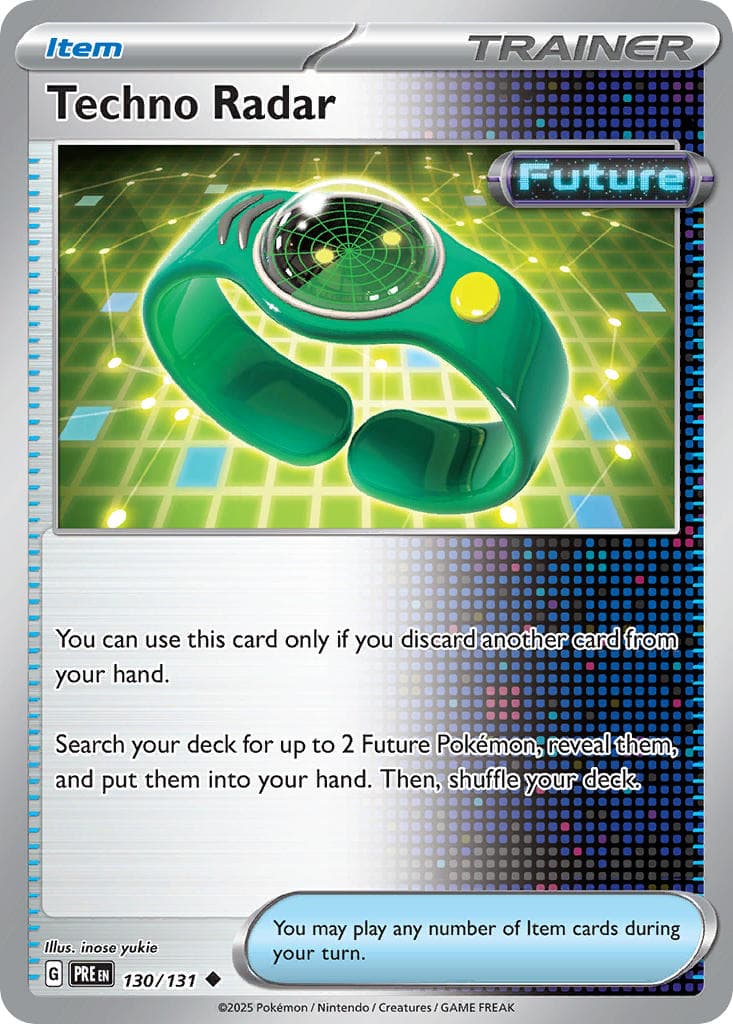Techno Radar — Prismatic Evolutions Pokémon card