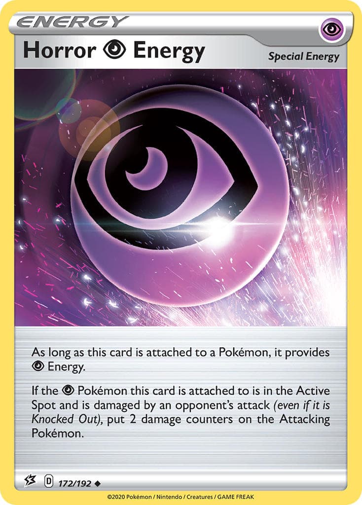Horror Psychic Energy — Rebel Clash Pokémon card