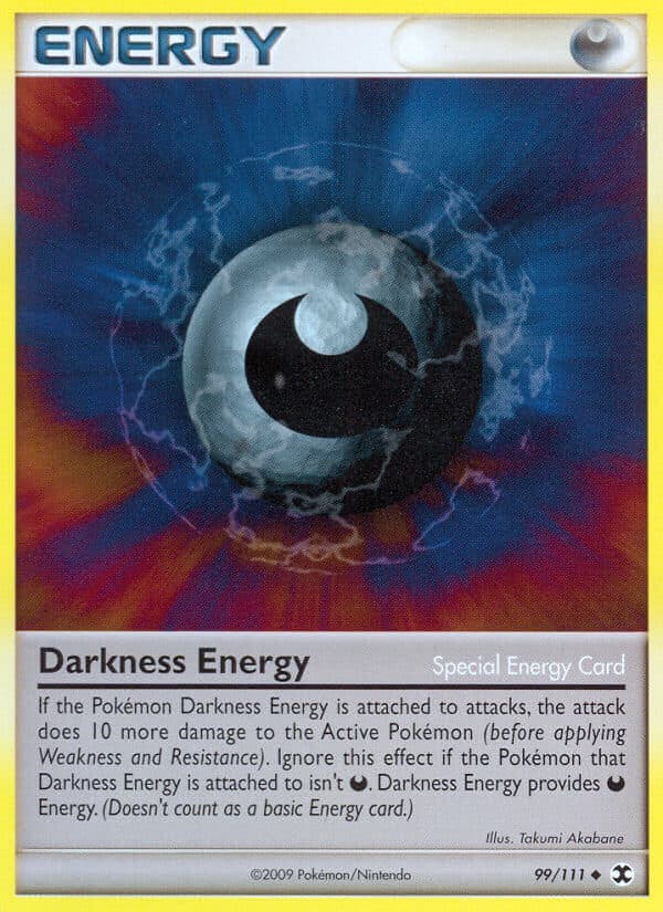 Darkness Energy — Rising Rivals Pokémon card