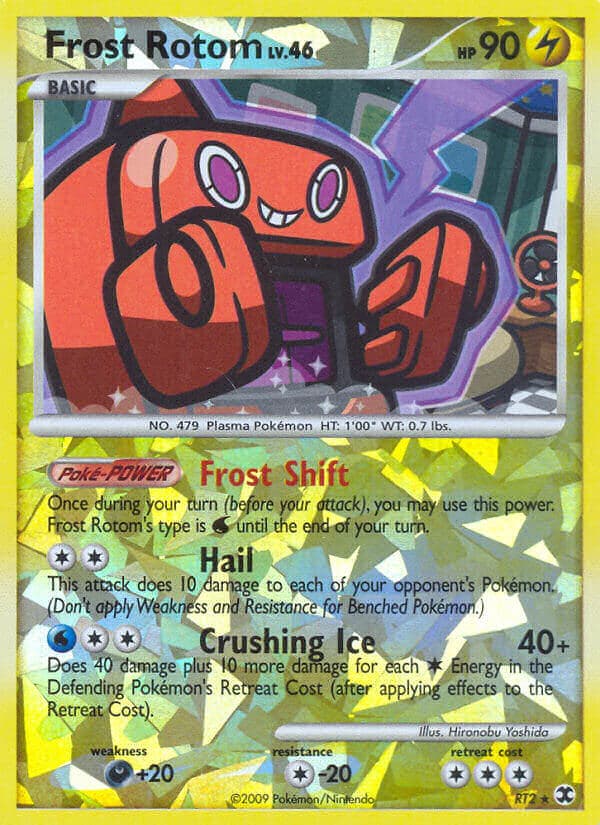 Frost Rotom — Rising Rivals Pokémon card