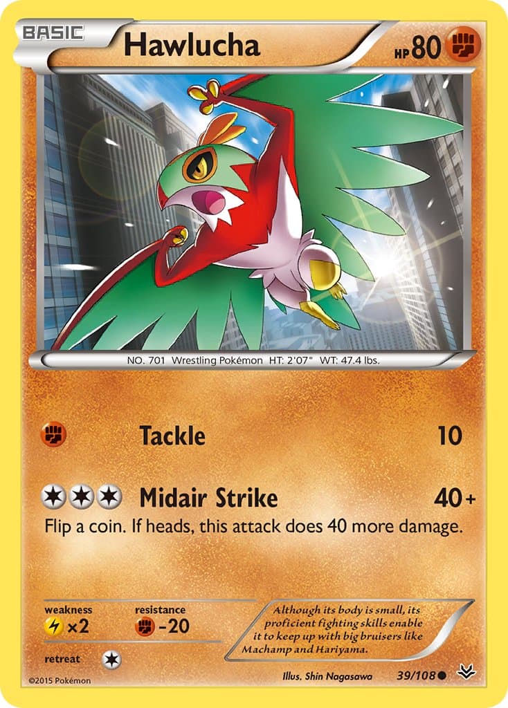 Hawlucha — Roaring Skies