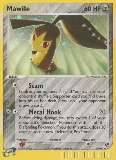 Mawile — Sandstorm Pokémon card