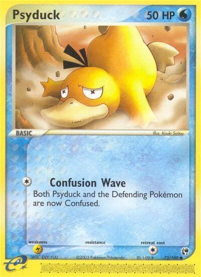 Psyduck — Sandstorm Pokémon card