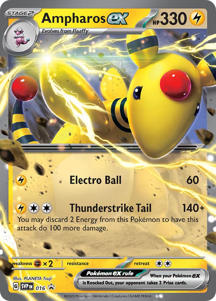 Ampharos Ex — Scarlet Violet Promos