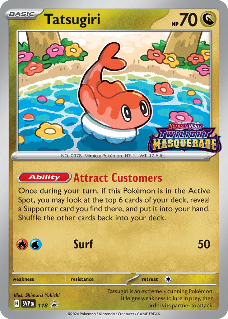 Card 118 — Scarlet Violet Promos Pokémon card