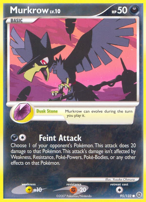 Murkrow — Secret Wonders Pokémon card