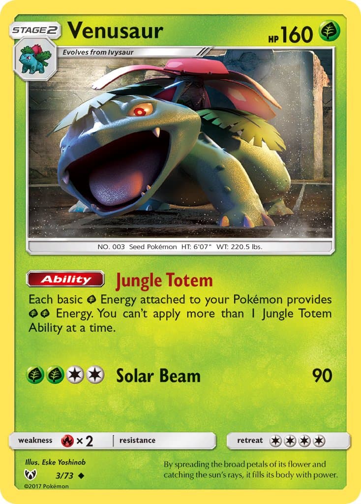 Venusaur — Shining Legends