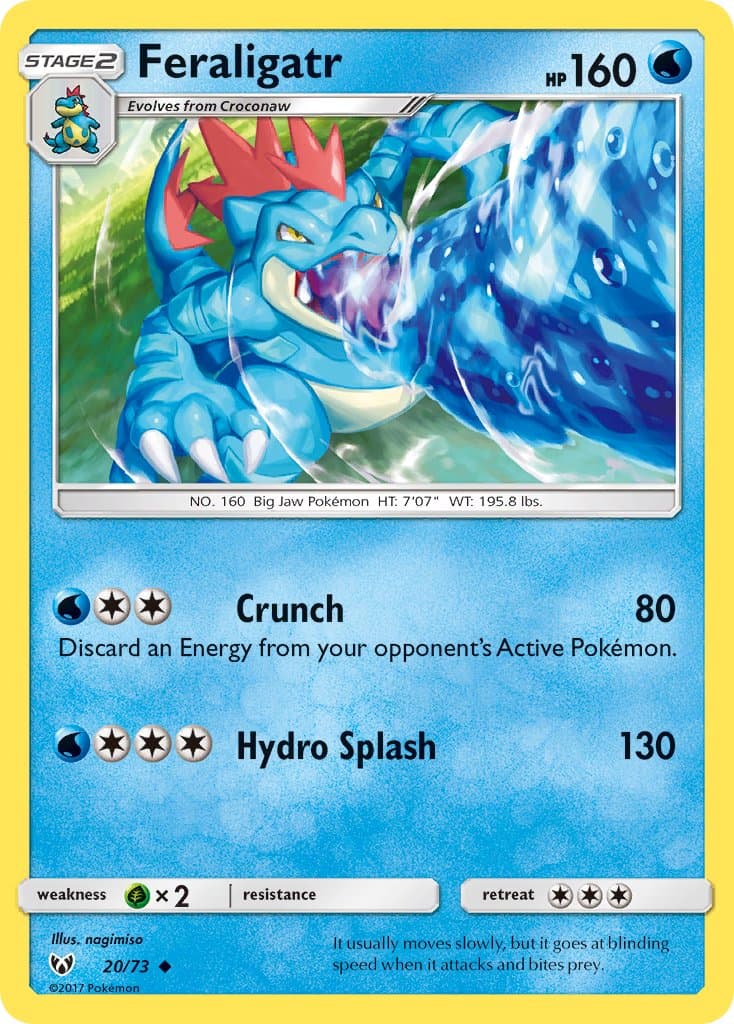 Feraligatr — Shining Legends